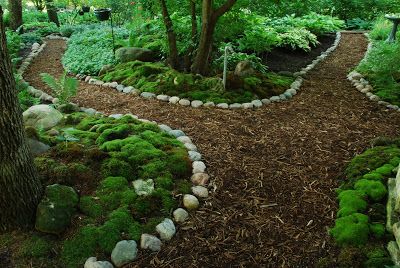 Woods Pathway, Forest Pathways, Land Layout, Backyard Woods, Wooded Backyard Landscape, Living In The Woods, Fun Garden Projects, Land Clearing, Garden Walkway