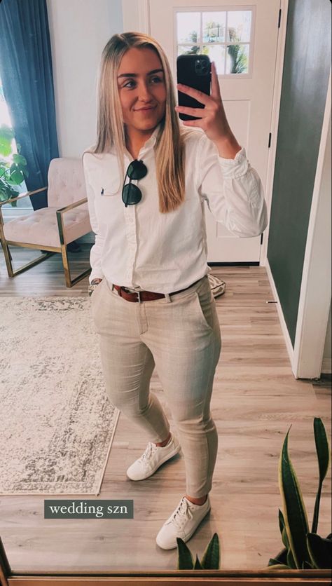 Business Casual Lesbian Outfits, Lesbian Wedding Guest Outfit Summer, Stem Business Casual, Lesbian Semi Formal Outfits, Tomboy Graduation Outfit, Tomboy Business Casual Outfits, Lesbian Dress Outfits, Lesbian Outfits Formal, Lesbian Party Outfit