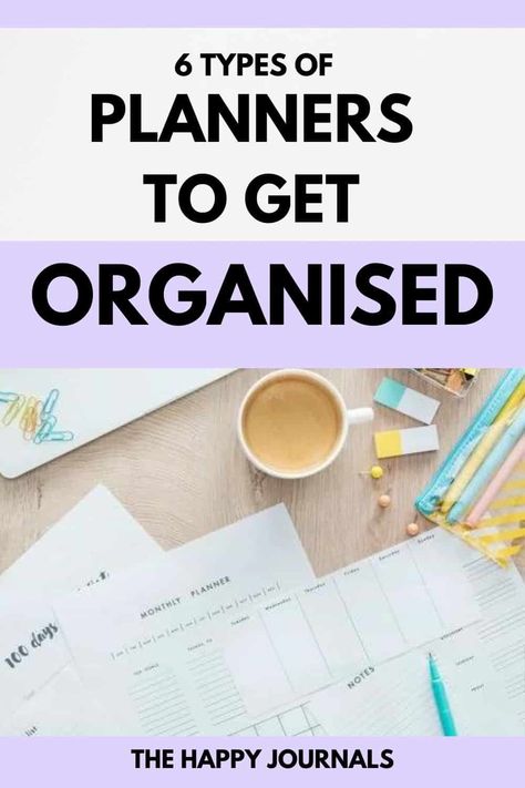 Different Types Of Planners, Personal Daily Planner, Using A Planner, Business Is Business, Organise Your Life, Planner Apps, Types Of Journals, Types Of Planners, Work Meetings