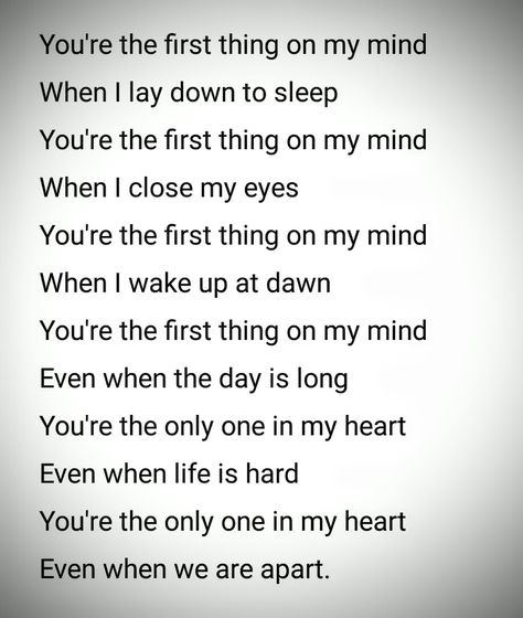 On My Mind Quotes For Him, You're On My Mind, Luv Quotes, Youre On My Mind, Blue Rose Tattoos, Distance Relationship Quotes, Always On My Mind, Best Love Quotes, Distance Relationship