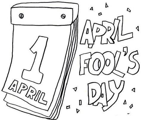 April Coloring Pages, Seasonal Bulletin Boards, Best April Fools, Camping Coloring Pages, April Crafts, Hello April, Kids Coloring Pages, Star Wars Halloween, Fools Day