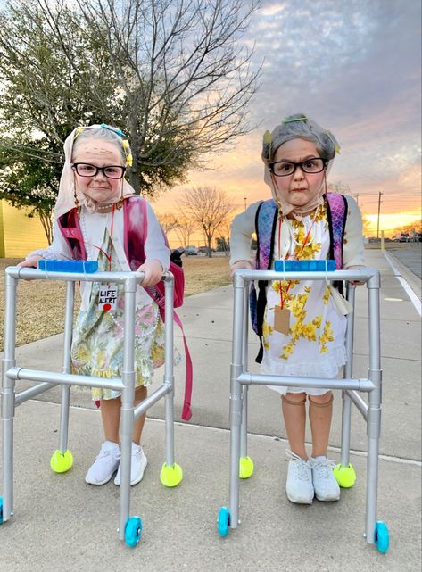 100 Days Of School Grandma For Kids, 100 Days Of School Grandma, Toddler 100th Day Of School Outfit, 100 Day Of School Grandma Outfit, Granny Costume For Kids, 100 Days Of School Dress Up Teachers, 100 Days Of School Dress Up, Kids Old Lady Costume, 100 Days Of School Costume