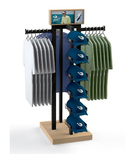 Retail Clothing Display, Apparel Display, Uniform Display, Print Shop Design, Retail Clothing Racks, Fashion Window Display, T-shirt Display, Clothing Rack Display, Store Shelves Design