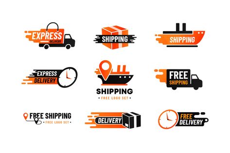 Shipping Logo Design, Shipping Company Logo, Delivery Company Logo, Shipping Logo, Logistics Logo, Elegant Logo Design, Set Designs, Logo Psd, Service Logo