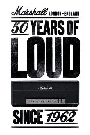 Marshall Music, Marshall Amplification, Marshall Amps, Vintage Music Posters, Vintage Music, Posters Prints, Music Poster, 50 Years, The Wall