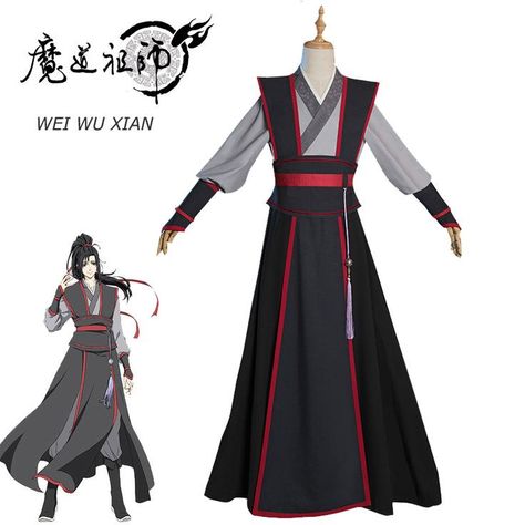 Best Cosplay Ever, Grandmaster Of Demonic Cultivation, Halloween Costume Suit, Male Kimono, Mo Dao Zu Shi, Demonic Cultivation, Costumes For Sale, Anime Costumes, Costume Wigs