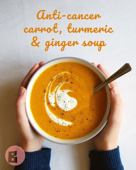 Chemo Recipes, Healing Soups, Inflammation Diet Recipes, Healing Soup, Turmeric And Ginger, Plant Eater, Soup Ideas, Reduce Blood Pressure, Ginger Soup