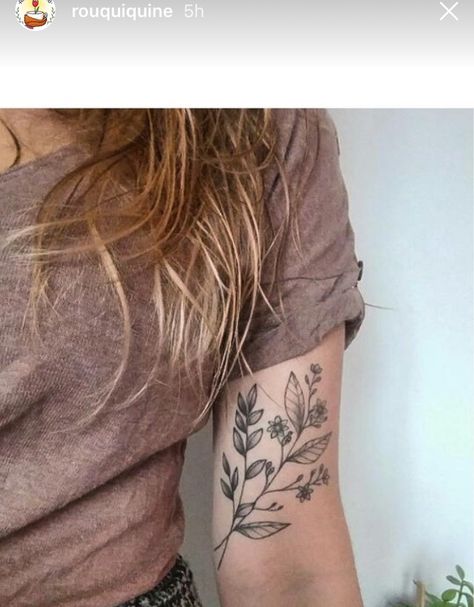 Plant Bouquet Tattoo, Arm Placement Tattoos, Upper Inner Arm Tattoo, Small Earthy Tattoos, Fossil Tattoo, Tricep Tattoos, Shoulder Cap Tattoo, Wrist Bracelet Tattoo, Earthy Tattoos