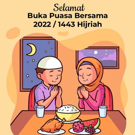 Gambar ucapan selamat berbuka puasa bersama di Ramadhan 2022 dalam bentuk doa dan makanan versi kartun paling terbaru, menarik dan penuh makna. #BukaPuasa #BukaPuasaRamadhan #Ramadhan2022 #Ramadhan1443H #GambarBukaPuasaBersama Selamat Berbuka Puasa, Berbuka Puasa, Buka Puasa, Family Guy, Fictional Characters, Quick Saves