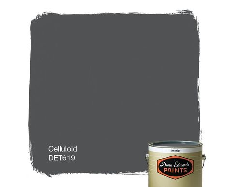 Celluloid paint color DET619 Main Bathroom Ideas, Pool Paint, Black Paint Color, Slate Wall, Paint Store, Classic White Kitchen, Condo Decorating, Green Paint Colors, Dunn Edwards