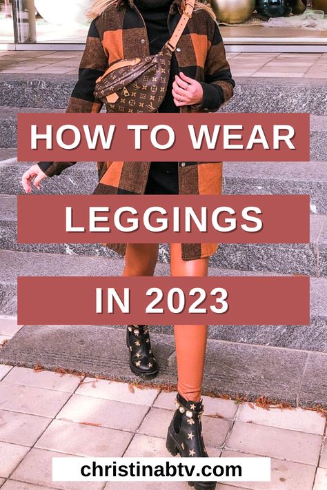 Leggings Outfit Fall, Look Legging, Pants Outfit Fall, Casual Chic Outfits, Black Leggings Outfit, Collection Ideas, Stylish Leggings, How To Wear Leggings, Fall Fashion Trends Women