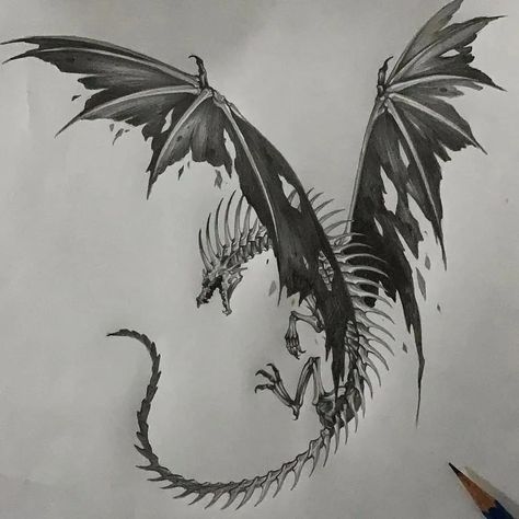 Gothic Style Tattoos For Women, Lightning Dragon Tattoo, Minimalist Tattoo Back, Finger Tattoo Minimalist, Tattoo Back Tattoo, Black Dragon Tattoo, Dragon Drawings, Tattoo 2024, Small Dragon Tattoos