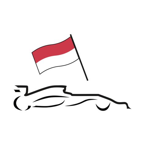 Monaco Drawing, Car Line Drawing, Monaco Flag, Flag Design, Race Car, Formula One, Line Drawing, Race Cars, Monaco