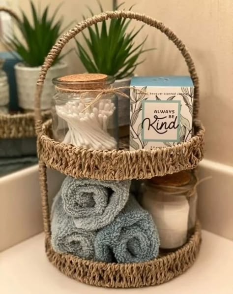 Genius Bathroom Organization Ideas to Keep You Clutter Free | HubPages Bathroom Counter Decor Ideas, Spa Bathrooms, Bathroom Counter Organization, Shiplap Wall Diy, Bathroom Counter Decor, Bathroom Towel Decor, Bathroom Organization Ideas, Decorating Bathroom, Bathroom Decor Apartment