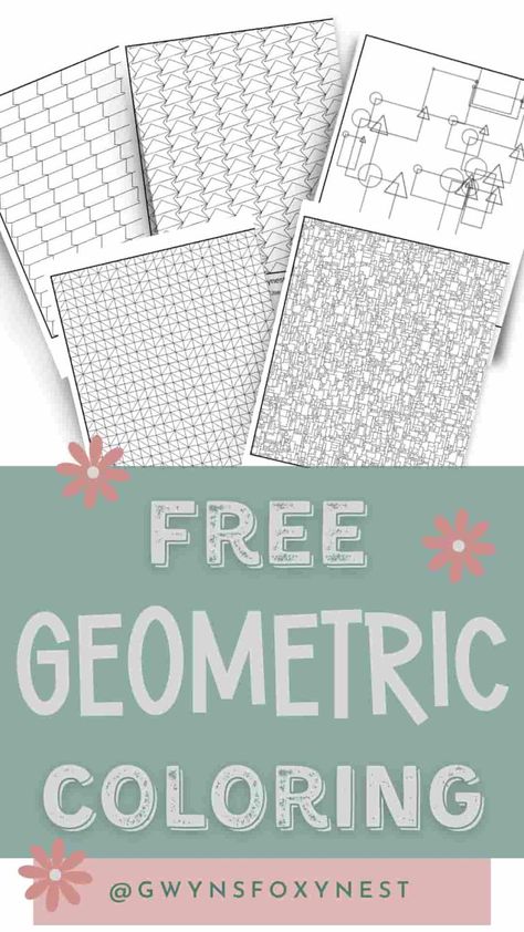 free Geometric Coloring Pages for adults Geometric Coloring Pages Simple, Free Geometric Coloring Pages, Pattern Coloring Pages Free Printable, Coloring Pages Simple, Chicken Coloring Pages, Chicken Coloring, Geometric Coloring Pages, Hello Kitty Printables, Spiderman Coloring