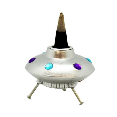 Backflow Burner, Unidentified Flying Object, Backflow Incense Burner, Alien Spaceship, Fantasy Gifts, Backflow Incense, Spaceship Design, Incense Holders, Incense Cones