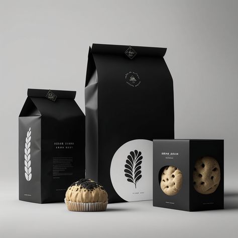 Packaging for Bakery Packaging Design For Clothes, Cookies Packaging Design, Snack Packaging Design, Packaging Design Creative, Design For Clothes, Design Cookies, Bakery Packaging Design, Cookies Packaging, Biscuits Packaging