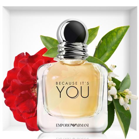 Armani launches Together Stronger duo of fragrances | | Reastars Perfume and Beauty magazine Armani Because Its You, Perfume Ingredients, Business Empire, Discount Design, Perfume Photography, Fragrances Perfume Woman, Beauty Corner, Rose Absolute, Crabtree & Evelyn