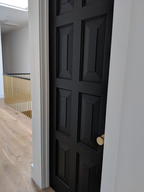 Matte Black Door, Pantry Closet Design, House Remodeling, Pantry Closet, Black Door, Tall Cabinet, Black Doors, Painted Floors, Boho Living