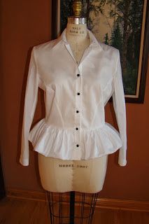 Did You Really Sew That?: Add a Peplum to Any Garment; Use a Flounce Pattern Peplum Jacket Pattern, Repurposing Clothing, Top Sewing Patterns, Peplum Top Pattern, Peplum Pattern, Flounce Pattern, Circle Skirt Pattern, Altered Clothes, Lace Peplum Blouse