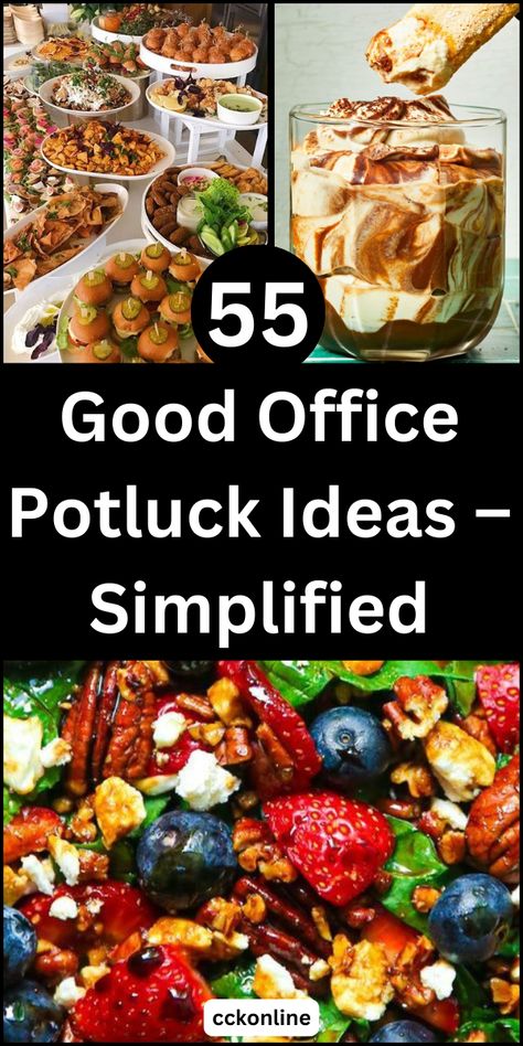 Take your office potluck to the next level with fun lunch themes! Explore ideas for Indian cuisine, crockpot classics, or cold summer dishes that make meal sharing exciting. #LunchThemes #PotluckIdeas #OfficeLunch
#OfficePotluckIdeas #OfficePotluckIdeasLunch #OfficePotluckIdeasEasy #OfficePotluckIdeasLunchCrockpot #OfficePotluckIdeasLunchEasy #OfficePotluckIdeasChristmas #OfficePotluckIdeasCrockPots Staff Appreciation Meals, Office Carry In Food Ideas, Office Food Ideas Potlucks, Potluck For Work Ideas, February Potluck Theme, Brunch Potluck Ideas For Work, Salad Potluck Ideas, Office Potluck Ideas Lunch, Potluck Themes For Work