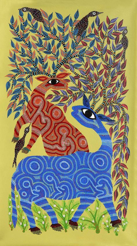 Bhil Painting, Pithora Painting, Madhubani Drawing, Bhil Art, Divine Paintings, Warli Painting, Gond Art, Gond Painting, Kite Designs