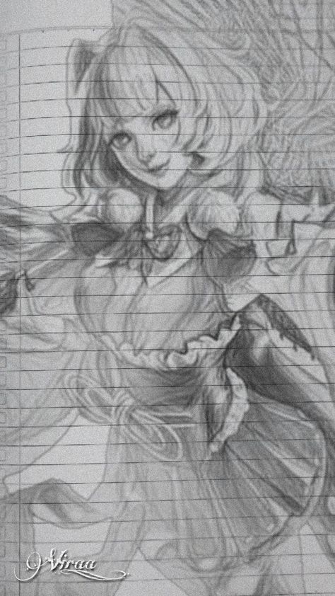 Mobile Legends Drawing, Mlbb Drawing, Legend Drawing, Wallpaper Mobile, Mobile Legend, Art Pencil, Girly Images, Mobile Legends, Art Sketchbook