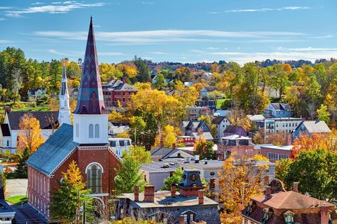 The Most Beautiful Towns in Vermont, USA Montpelier Vermont, Vermont Vacation, New England Fall, Kampot, Weekend Escape, Family Weekend, Fall Travel, Phnom Penh, On The Road Again