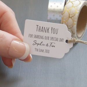 Personalised Small Favour Tags Personalized Wedding Favor Tags, Wedding Favour Tags, Favour Tags, Creative Wedding Favors, Inexpensive Wedding Favors, Wedding Shower Favors, Wedding Favors Cheap, Favors Diy, Diy Wedding Favors