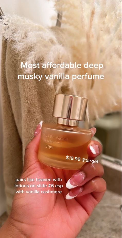 #giftideas #giftsforfriends #girlfriend #girl #howtosmellgood #vanilla #affordable #budget #giftguide Perfume Combos, Girl Perfume, Vanilla Bourbon, Fragrances Perfume Woman, Body Hygiene, Perfume Body Spray, Vanilla Perfume, Perfume Collection Fragrance, Shower Skin Care