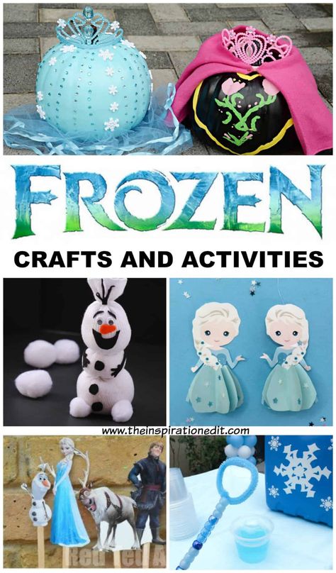 Diy Christmas Decorations Kids, Activities Advent Calendar, Elsa Crafts, Disney Frozen Crafts, Christmas Craft Kids, Christmas Decorations Kids, Frozen Activities, Frozen Diy, Kids Advent