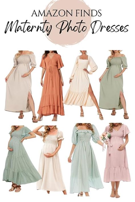 Family Favorite Finds by Jess Phillips's Amazon Page Maternity Photo Dresses, Maternity Photo Dress, Fall Maternity Dress, Fall Picture Outfits, Dresses From Amazon, Maternity Picture Outfits, Beach Picture Outfits, Fall Maternity Photos, Casual Maternity Outfits