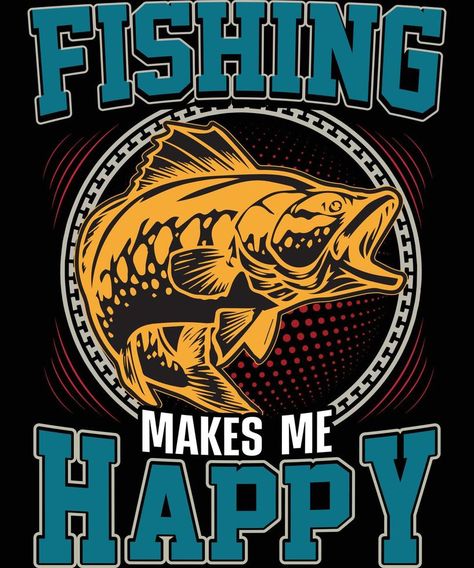 Fishing T Shirt Desingn T Shirt Logo Design, Shirt Logo Design, Shirt Print Design, Fishing T Shirts, Shirt Print, Tshirt Logo, Art Wallpaper, Printed Shirts, Pop Art