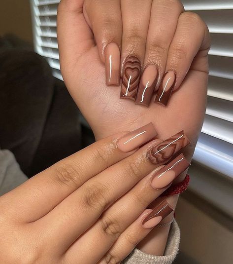 Fall Nails Brown 2023 18 Ideas: Embrace the Warmth of Autumn in Style Fall Nails Brown, Nail Art For Short Nails, Art For Short Nails, Nail Art Inspo, Brown Acrylic Nails, Nails Brown, Acrylic Toe Nails, Nail Art Tips, Summer Nail Art