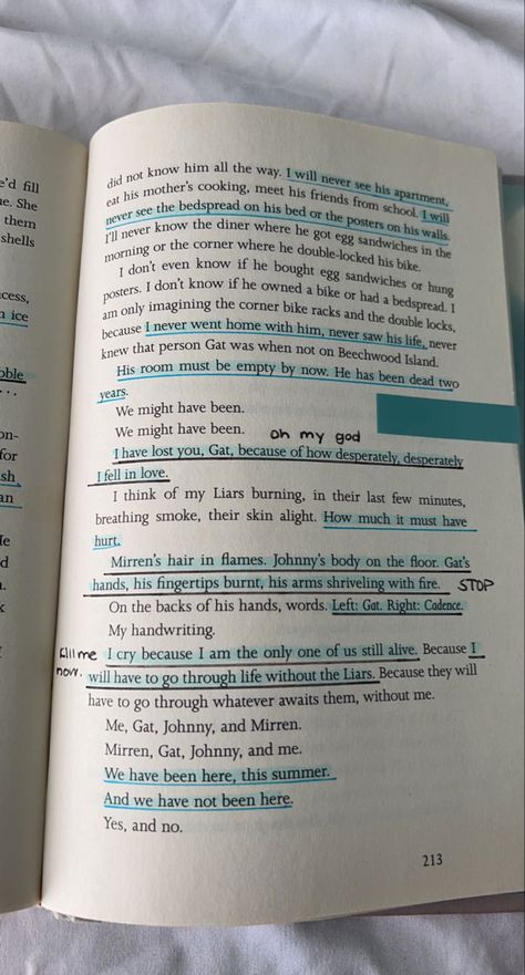 Marking Books Aesthetic, Take Notes In Books, Annotated Books Ideas, Annotation Books Aesthetic, Book Marking Key, Annotating Books For Fun, We Were Liars Annotations, Romance Book Annotation Key, Annoting Books Aesthetic