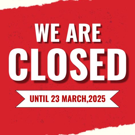 Closed Temporary Closed, Were Closed, Gangsta Quotes, Kindle Book Cover, We Are Closed, Etsy Banner, Campaign Posters, 10 Pm, Blog Header