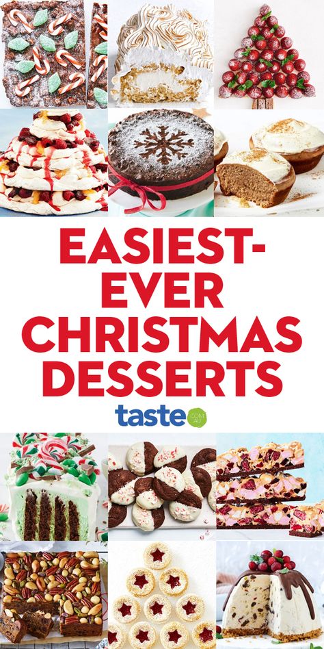 Fun Christmas Deserts, Christmas Appetizers Desserts, Xmas Desert Ideas, Christmas Desserts Easy Quick, Easy Xmas Dessert, Christmas Slice, Cakes Slices, Holiday Cake Decorating, 2024 Holidays