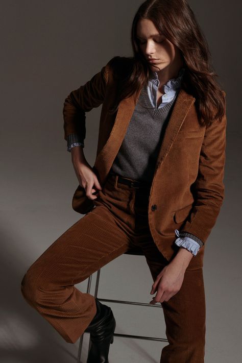 Outfit Elegantes, Anti Fashion, Vogue Germany, Corduroy Blazer, Nili Lotan, 가을 패션, Inspiration Mode, Vogue Paris, Work Outfit