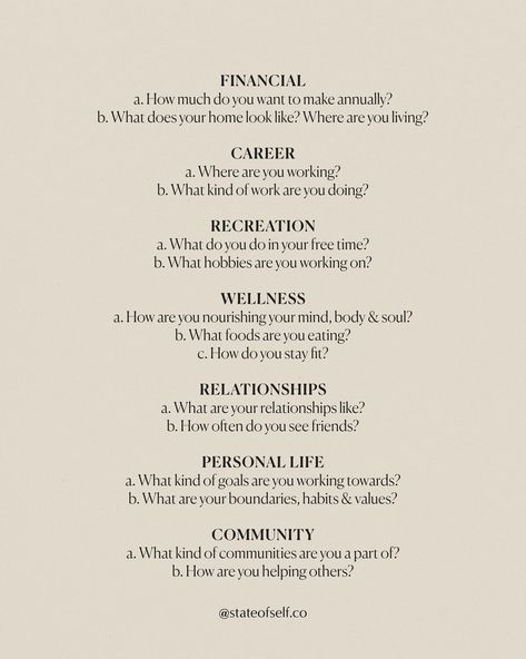 True change starts with self-awareness. Taking time to reflect on key areas of our life – finances, work, relationships, personal growth – is crucial for meaningful progress 🤍 With just six months of focused effort, you can create powerful transformations and build the life you’ve always envisioned ✨ Start today, and watch as the next six months shape your future in incredible ways 🫶🏼 #StateOfSelf #ReflectAndTransform #GoalSetting #LifeChange #PersonalGrowth #SixMonthsToSuccess #Planner #S... 3 Month Transformation Plan, 3 Month Transformation, Work Relationships, Therapy Worksheets, Balanced Life, Start Today, Self Awareness, Body And Soul, Setting Goals