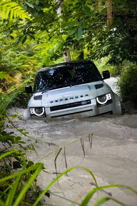 Defender Aesthetic, Bike Riding Aesthetic, Defender Suv, New Land Rover Defender, New Land Rover, Defender 130, New Defender, Old Vintage Cars, Bike Photography