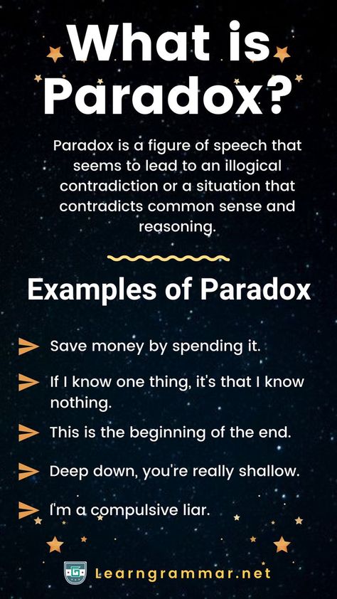 Paradox Definition, Paradox Examples, Drawing Reptiles, Paradox Art, Gaming Drawing, Compulsive Liar, Jungian Psychology, Interesting English Words, Language And Literature