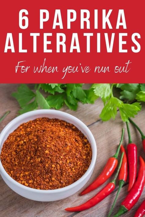 Paprika Alternatives (Spices Like Paprika) - Crumpets & Cocktails Paprika Powder Recipe, Benefits Of Paprika, Diy Smoked Paprika, Paprika Substitute, Paprika Spice Blend, Hungarian Paprika, Capsicum Annuum, Clam Recipes, Chilli Pepper