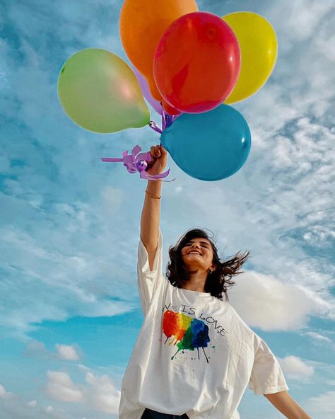 Balloon In The Sky, Let Them Go, Love Is Love, The Sky, Balloons, Photography, On Instagram