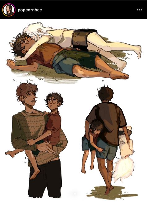 Harry Potter Fan Art Harry, Harry And Luna, Fan Art Harry Potter, Marauders Harry Potter, Art Harry Potter, Remus And Sirius, Marauders Fan Art, Harry Potter Artwork, Harry Potter Comics