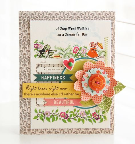 Right Here Right Now, Papercraft Ideas, October Afternoon, Cards Easy, Card Party, Christmas Layouts, Woodland Park, Mish Mash, 9 To 5