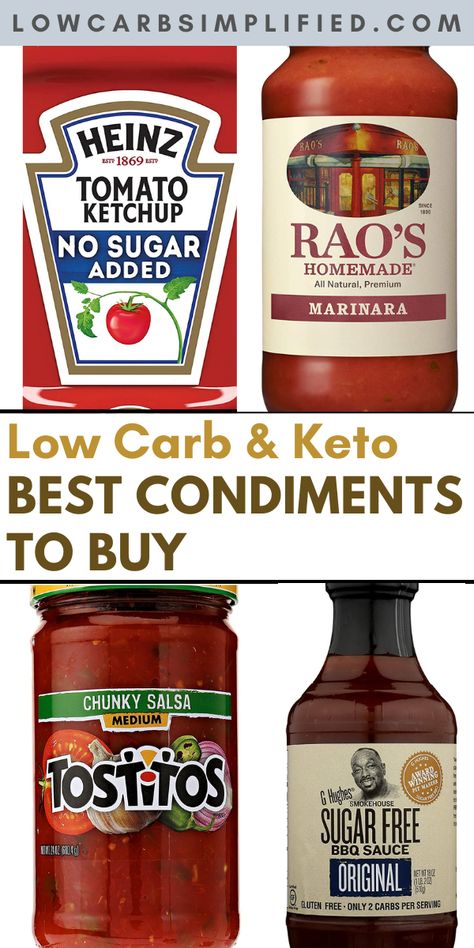 Low Calorie Condiments, Low Calorie Sauces, Keto Condiments, Ketone Recipes, Low Carb Ketchup, Keto Sauces, Fermented Cabbage, Diet Recipes Easy, Low Carb Sauces