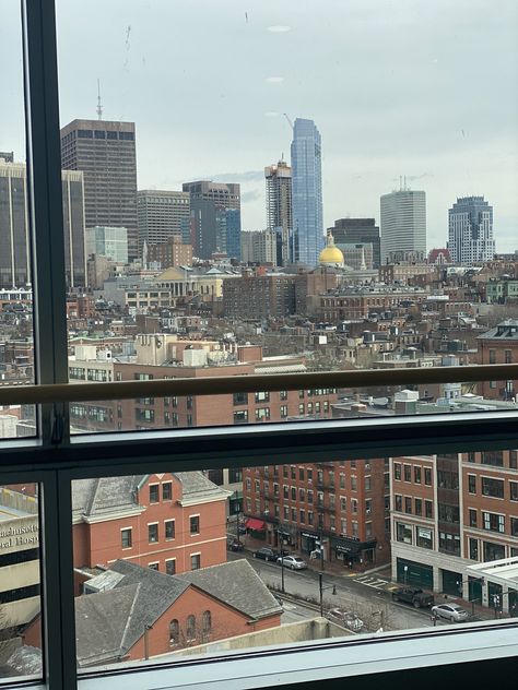 MGH views | #mgh #massgeneral #massgeneralhospital #boston #bostonma #skyline Boston Hospital, General Hospital, San Francisco Skyline, Boston, San Francisco, Collage, Travel, Pins