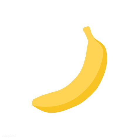 Single yellow banana graphic illustration | free image by rawpixel.com / Minty Banana Graphic Design, Banana Illustration Design, Banana Art Illustration, Drawing On Stones, Banana Icon, Logo Banana, Banana Vector, Banana Drawing, Banana Illustration