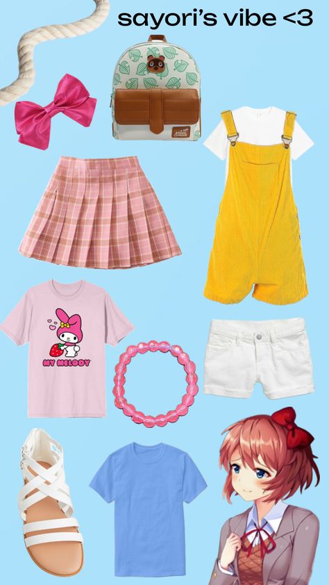 Created by trixx_the_person on Shuffles Ddlc Outfits, Closet Cosplay, Literature Club, Your Aesthetic, Connect With People, Creative Energy, Fashion Inspo Outfits, Literature, Fashion Inspo