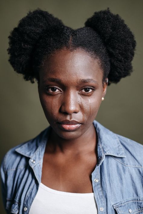 Black Nurses, Hands On Face, N Word, Crying Face, Female Reference, Female Pose Reference, Flyer And Poster Design, Portrait Of A Woman, Black Person